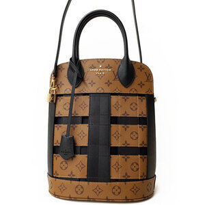 Louis Vuitton Reverse Monogram Tressage Tote bag Nicolas Ghesquiere Brown